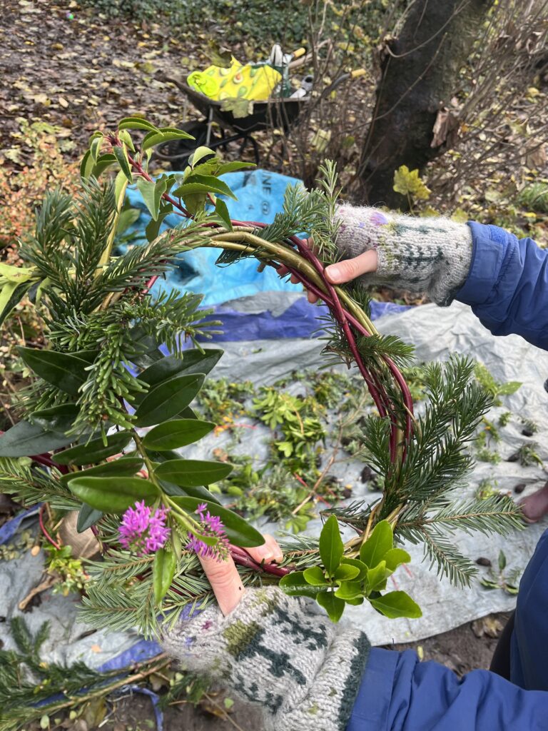Winter wreath workshop